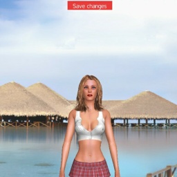 adults enjoying 3D sex games like heterosexual sensual girl MrsBluBel, USA, 