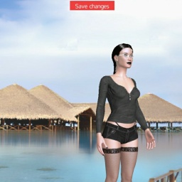 best sim sex game online with bisexual vuloptuous girl Moonshine1, 