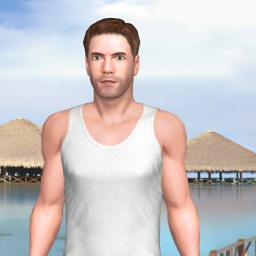 connect and play virtual 3D sex with heterosexual hot boy Vecron, 