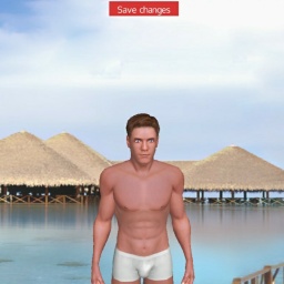 3Dsex game playing AChat community member  hot boy Bertrand_666, 