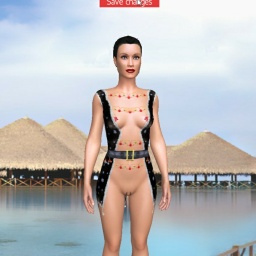 hot homosexual brute shemale Milana16,  enjoys online 3Dsex