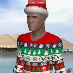 try virtual 3D sex with heterosexual narcissist boy BlackSanta, Have you been good?, 