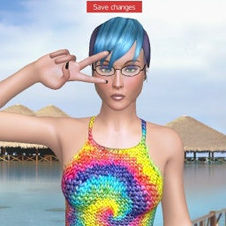 sexgame online MMO playing with adult member heterosexual sexy shemale BennyBee, Roleplay, 