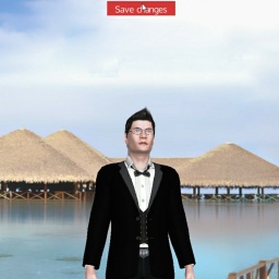 multiplayer virtual sex game player heterosexual romantic boy TSSK, 