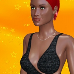 play online virtual sex game with member heterosexual sensual girl RedJenny, 