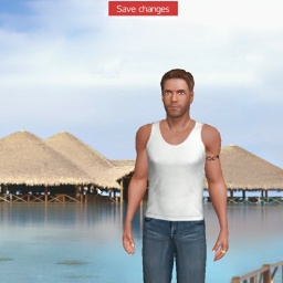 3Dsex game playing AChat community member heterosexual fond boy Carfly, 