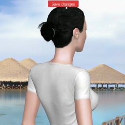 3D sex game community member  hot girl Hanami, 