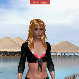 best sim sex game online with  voluptuous shemale RavenR, 