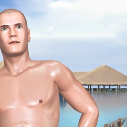 3Dsex game playing AChat community member heterosexual bugger boy Ibnu, horny