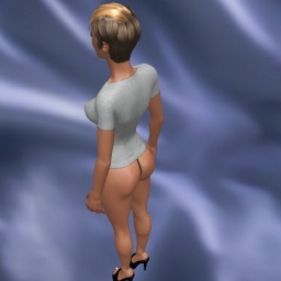 free 3D sex game adventures with  hot girl StripGirl, 