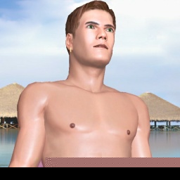 hot heterosexual brute boy Prometheus, USA,  enjoys online 3Dsex