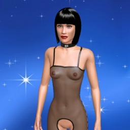 hot bisexual brute girl Natalli, slutslave enjoys online 3Dsex