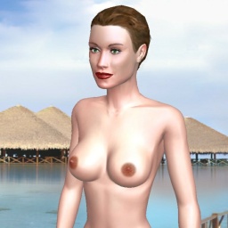 adults enjoying 3D sex games like bisexual eroticism girl Klelia, 