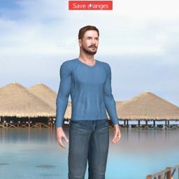 3D sex game community member heterosexual bugger boy Jacky, Dom , 