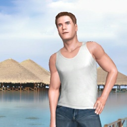 free 3D sex game adventures with heterosexual brute boy MrMalboro, 