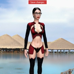 free 3D sex game adventures with  hot girl BloodVail, 