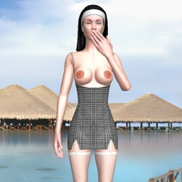 free 3D sex game adventures with heterosexual brute girl TeenSlavePet, Slave, 