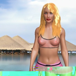 best sim sex game online with bisexual voluptuous girl ItaNINAita, 