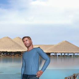 virtual sex game playing w. single girls like heterosexual voluptuous boy BeepBoop, USA, 
