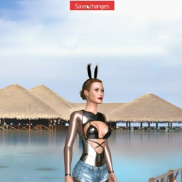 free 3D sex game adventures with  hot girl Cleide, colombia, 