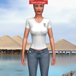 hot online porn game player bisexual pervert girl MariaDaf, 