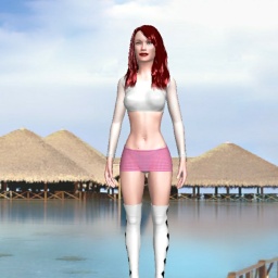 see bisexual talkative girl Battss,  while playing porn game online