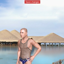 multiplayer virtual sex game player homosexual brute boy PISANUU2541, 