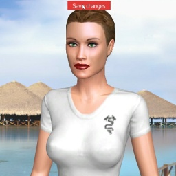 for 3D virtual sex game, join and contact  hot girl F8883, 