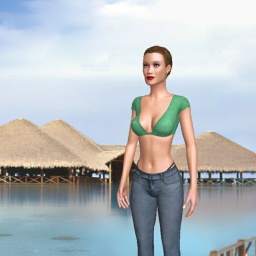 connect and play virtual 3D sex with homosexual vuloptuous shemale Lauren1277, 
