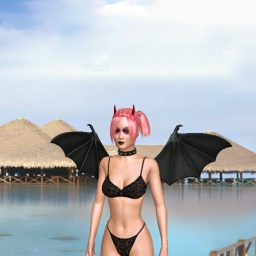 free 3D sex game adventures with  hot shemale Mishy5, 