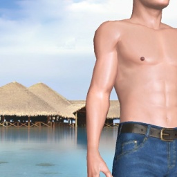 try virtual 3D sex with heterosexual hot boy Demonika, 