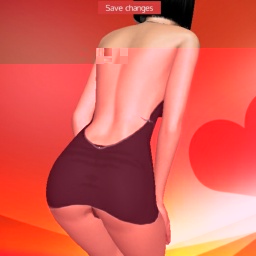 Free virtual sex games fan Mairi in AChat 3D Adult World