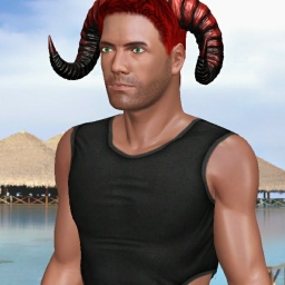 multiplayer virtual sex game player bisexual brute boy Lucifer45, germany, Horny satyr, 