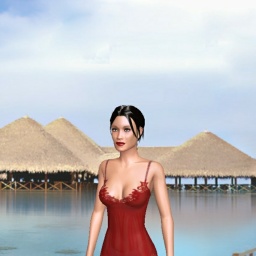 adults enjoying 3D sex games like bisexual hot girl Janeisha, 