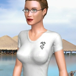 for 3D virtual sex game, join and contact bisexual nymphomaniac girl CroWoman, 