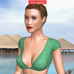 3Dsex game playing AChat community member bisexual vuloptuous shemale Lyala, 