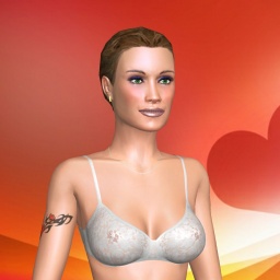 3D sex game community member heterosexual sensual girl LincyQ, 