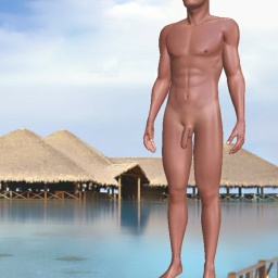 connect and play virtual 3D sex with heterosexual virile boy Laneer, 