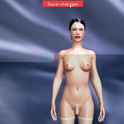 see bisexual sodomist shemale AnniX, France,  while playing porn game online