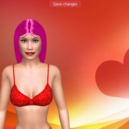 hot bisexual brute girl Sweetalex, France,  enjoys online 3Dsex