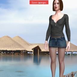 3D sex game community member heterosexual hot girl Pola02, 