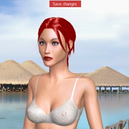 connect and play virtual 3D sex with bisexual sodomist girl LilLouLou, 