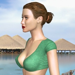3Dsex game playing AChat community member  hot girl Chickenegg, 