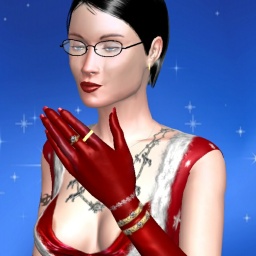 adults enjoying 3D sex games like bisexual talky girl Messania, Spain, 