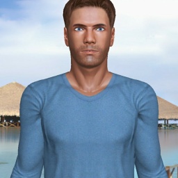 3Dsex game playing AChat community member heterosexual emotional boy Mustache69, Alien exploring earth, wtf im doing here?