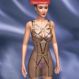 free 3D sex game adventures with bisexual brute girl AlkoBelka, 