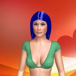 adults enjoying 3D sex games like bisexual sexy girl Gemohra, 