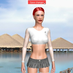 connect and play virtual 3D sex with  virile shemale Sexppi766, 