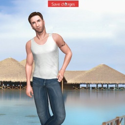 see heterosexual romantic boy LO373, just chill while playing porn game online