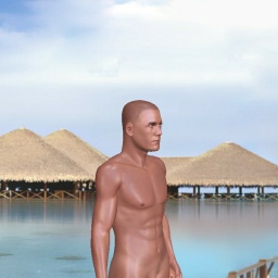 try virtual 3D sex with heterosexual brute boy Takezo, 